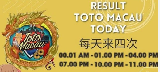 Toto Macau 4D Hari Ini